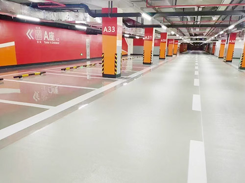 車庫環氧砂漿平涂地坪